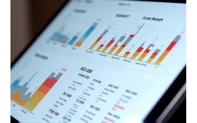 Detailed health analytics dashboard showing charts for heart rate, sleep, activity, and nutrition, with clear, actionable insights