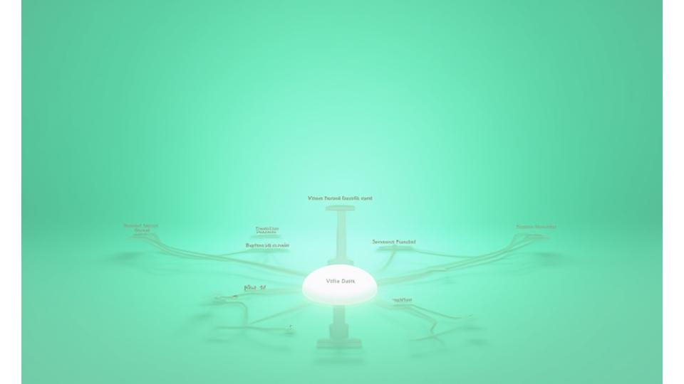 Abstract illustration showing controlled flow of data from VitaSpire Living to other entities, represented by connected nodes and consent prompts, signifying secure data sharing control.