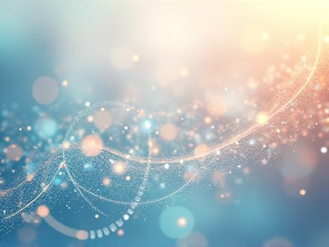 A visually harmonious abstract representation of interconnected digital data streams and flourishing natural elements, symbolizing intellectual property and content ownership in the digital wellness space. Colors are dominated by VitaSpire Living's primary and secondary tones, with subtle accent highlights.